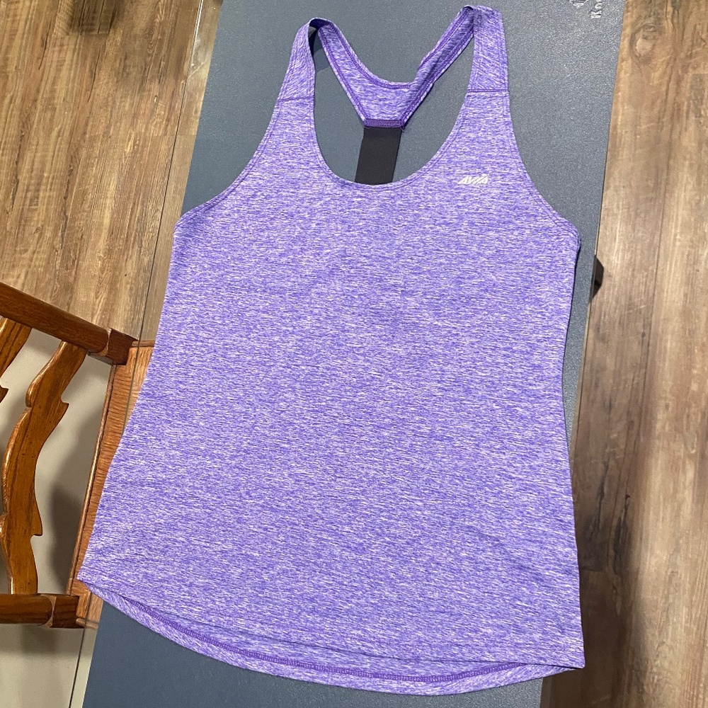 AVIA purple racerback active/ workout tank